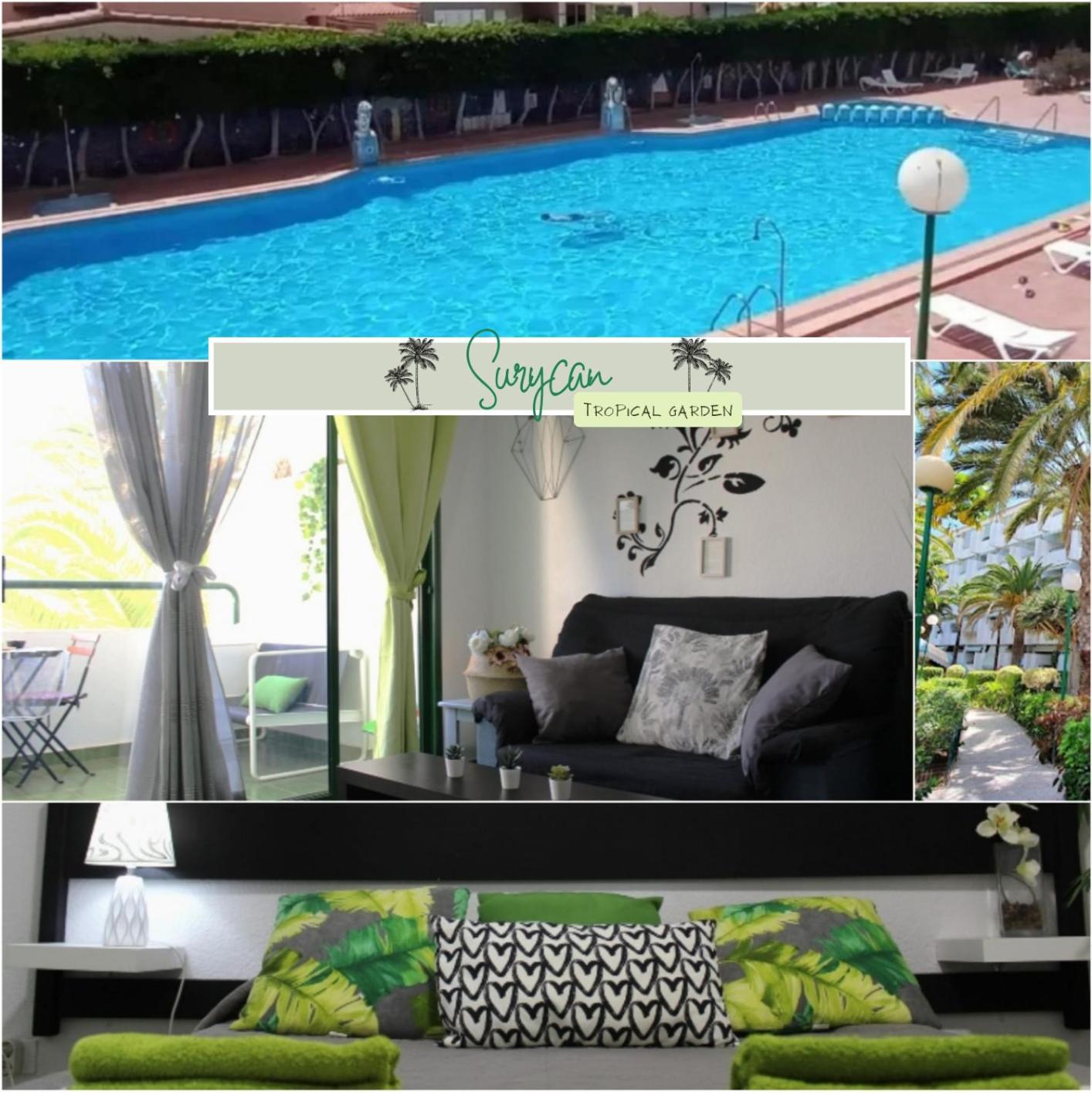 Surycan Tropical Garden Apartment Playa del Inglés Buitenkant foto